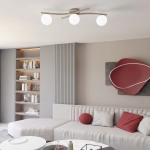Lampa sufitowa OPUS 3 MOKKA OPAL 1782/3 EMIBIG - zdjęcie dodatkowe 2