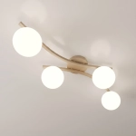 Lampa sufitowa OPUS 4 MOKKA OPAL 1782/4 EMIBIG - zdjęcie dodatkowe 2