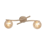 Lampa sufitowa OPUS 2 MOKKA AMBER 1783/2 EMIBIG - zdjęcie produktu