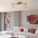 Lampa sufitowa OPUS 2 MOKKA AMBER 1783/2 EMIBIG - zdjęcie dodatkowe 4