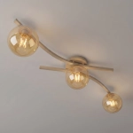 Lampa sufitowa OPUS 3 MOKKA AMBER 1783/3 EMIBIG - zdjęcie dodatkowe 4