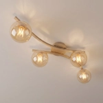 Lampa sufitowa OPUS 4 MOKKA AMBER 1783/4 EMIBIG - zdjęcie dodatkowe 3