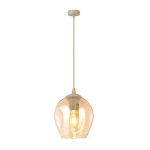 Lampa wisząca ISTAR 1 MOKKA AMBER 1785/1 EMIBIG - zdjęcie produktu