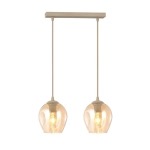 Lampa wisząca ISTAR 2 MOKKA AMBER 1785/2 EMIBIG - zdjęcie produktu