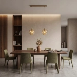 Lampa wisząca ISTAR 2 MOKKA AMBER 1785/2 EMIBIG - zdjęcie dodatkowe 1