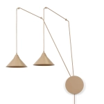 Lampa wisząca ABRAMO 2 MOKKA 1786/2 EMIBIG - zdjęcie produktu