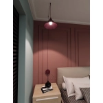 Lampa wisząca ABRAMO 1 BURGUNDY 1787/1 EMIBIG - zdjęcie dodatkowe 2