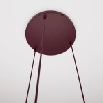 Lampa wisząca COSMO 3PREM BURGUNDY OPAL 1789/3PREM EMIBIG - zdjęcie dodatkowe 2