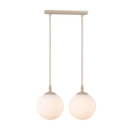 Lampa wisząca COSMO 2 MOKKA OPAL 1790/2 EMIBIG - zdjęcie produktu