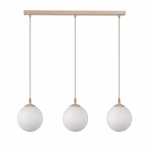 Lampa wisząca COSMO 3 MOKKA OPAL 1790/3 EMIBIG - zdjęcie produktu