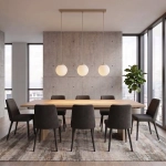 Lampa wisząca COSMO 3 MOKKA OPAL 1790/3 EMIBIG - zdjęcie dodatkowe 1