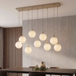 Lampa wisząca COSMO 9 MOKKA OPAL 1790/9 EMIBIG - zdjęcie dodatkowe 1