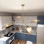 Lampa sufitowa LOTUS 4 MOKKA/RATTAN 1792/4 EMIBIG - zdjęcie dodatkowe 2