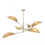 Lampa sufitowa LOTUS 6 MOKKA/RATTAN 1792/6 EMIBIG - zdjęcie produktu