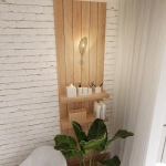 Kinkiet LOTUS K1 MOKKA/RATTAN 1792/K1 EMIBIG - zdjęcie dodatkowe 2