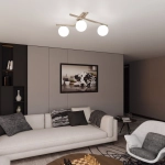 Lampa sufitowa SMART 3 MOKKA OPAL 1793/3 EMIBIG - zdjęcie dodatkowe 3