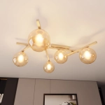 Lampa sufitowa SMART 5 MOKKA AMBER 1794/5 EMIBIG - zdjęcie dodatkowe 2