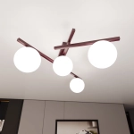Lampa sufitowa SMART 4 BURGUNDY OPAL 1795/4 EMIBIG - zdjęcie dodatkowe 1