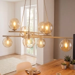 Lampa wisząca ESSA 8 MOKKA AMBER 1798/8 EMIBIG - zdjęcie dodatkowe 4