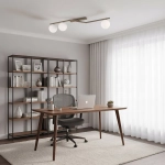 Lampa sufitowa NATON 3 MOKKA OPAL 1801/3 EMIBIG - zdjęcie dodatkowe 1