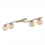 Lampa sufitowa NATON 4 MOKKA AMBER 1802/4 EMIBIG - zdjęcie produktu