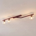 Lampa sufitowa NATON 3 BURGUNDY TRANSPARENT 1804/3 EMIBIG - zdjęcie dodatkowe 2
