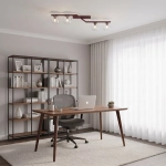Lampa sufitowa NATON 4 BURGUNDY TRANSPARENT 1804/4 EMIBIG - zdjęcie dodatkowe 2