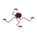 Lampa sufitowa KURAGE 4 BURGUNDY 1810/4 EMIBIG - zdjęcie produktu