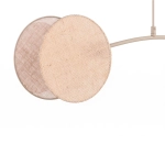 Lampa wisząca MOTIF 2 MOKKA NATURAL 1811/2 EMIBIG - zdjęcie dodatkowe 3