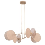 Lampa wisząca MOTIF 4 MOKKA NATURAL 1811/4 EMIBIG - zdjęcie produktu
