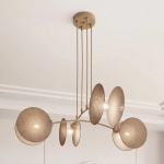 Lampa wisząca MOTIF 4 MOKKA NATURAL 1811/4 EMIBIG - zdjęcie dodatkowe 1