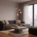 Lampa wisząca ELIT 4 PREMIUM MOKKA 1812/4PREM EMIBIG - zdjęcie dodatkowe 1
