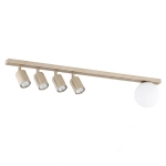 Lampa sufitowa BASTER 5 MOKKA OPAL 1814/5 EMIBIG - zdjęcie dodatkowe 3