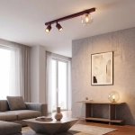 Lampa sufitowa BASTER 3 BURGUNDY TRANSPARENT 1817/3 EMIBIG - zdjęcie dodatkowe 2