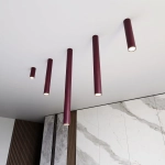 Lampa sufitowa TECNO 1M BURGUNDY 1818/1M EMIBIG - zdjęcie dodatkowe 2