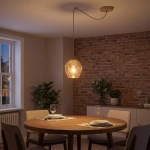 Lampa wisząca LEVEL 1 MOKKA AMBER 1820/1 EMIBIG - zdjęcie dodatkowe 1