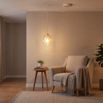 Lampa wisząca LEVEL 1 MOKKA AMBER 1820/1 EMIBIG - zdjęcie dodatkowe 2