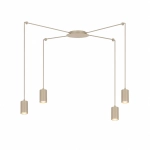 Lampa wisząca TRAKER 4 MOKKA 1821/4 EMIBIG - zdjęcie produktu