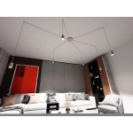 Lampa wisząca TRAKER 6 MOKKA 1821/6 EMIBIG - zdjęcie dodatkowe 2