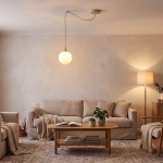 Lampa wisząca GIGI 1 MOKKA OPAL 1823/1 EMIBIG - zdjęcie dodatkowe 2