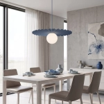 Lampa wisząca UMBRA 1 DUSTY BLUE 1827/1 EMIBIG