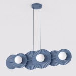Lampa wisząca UMBRA 6 DUSTY BLUE 1827/6 EMIBIG