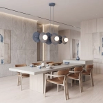 Lampa wisząca UMBRA 6 DUSTY BLUE 1827/6 EMIBIG