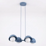 Lampa wisząca BOOM 4 DUSTY BLUE 1833/4 EMIBIG