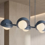 Lampa wisząca BOOM 6 DUSTY BLUE 1833/6 EMIBIG