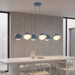 Lampa wisząca BOOM 6 DUSTY BLUE 1833/6 EMIBIG