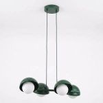 Lampa wisząca BOOM 4 OLIVE GREEN 1835/4 EMIBIG