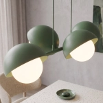 Lampa wisząca BOOM 4 OLIVE GREEN 1835/4 EMIBIG