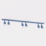 Lampa sufitowa FLASH 6 DUSTY BLUE 1836/6 EMIBIG