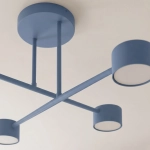 Lampa sufitowa HALO 4 DUSTY BLUE 1839/4 EMIBIG